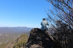 眺望のよい御殿岩