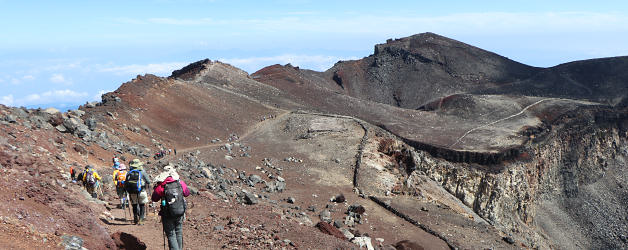 富士山頂御鉢巡り