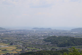 みやこ平野を一望する