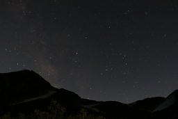 室堂の星空