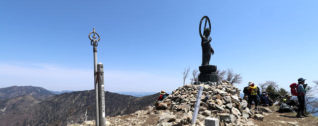 お釈迦様の立つ山頂