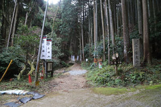 いよいよ山道