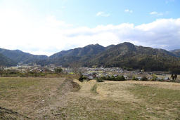 大原の街が見えてくる