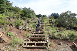 空が広がり登りは続く