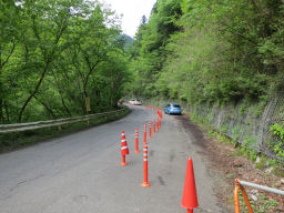 塩水橋周辺は路駐防止