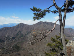 金ヶ岳と茅ヶ岳