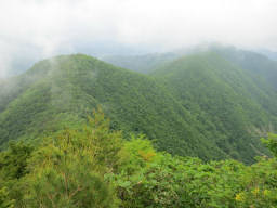 大栃山方面