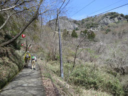 駐車場の先に登山口